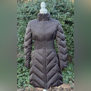 🦋 T Tahari Women's Quilted Puffer Coat - Gray